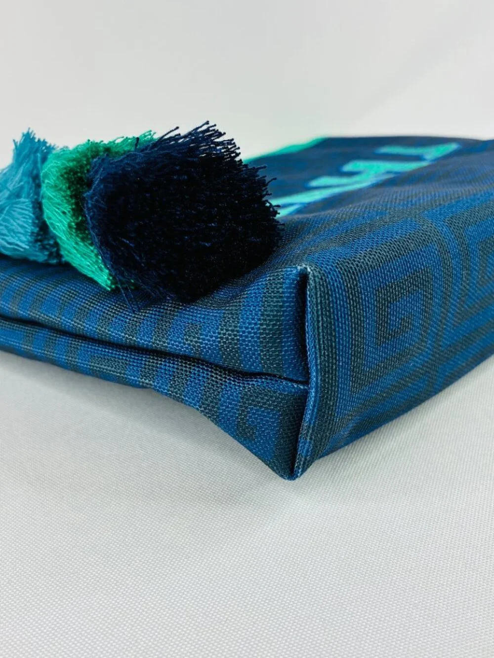 Jonathan Adler x Michaels Blue Mahjong Game Pouch Mahj Tile Bag 813868 New